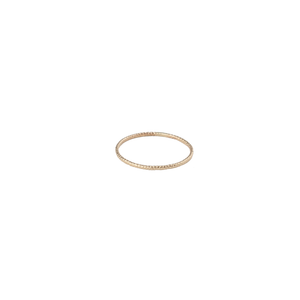 Gold fill stacking rings