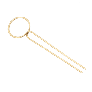 Circle Brass Hair-stick